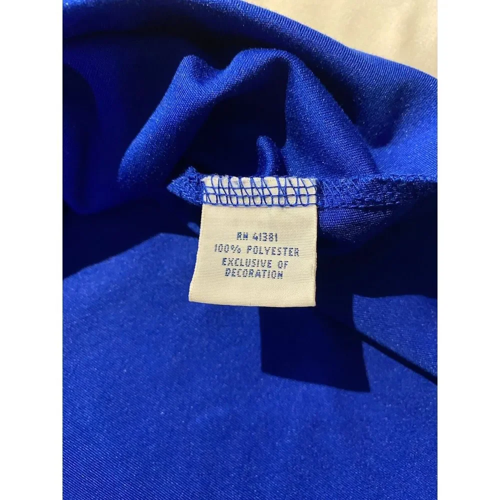 Ralph Lauren Polo Golf Shirt Mens XL Blue 2015 US Open‎ Chambers Bay Performance
